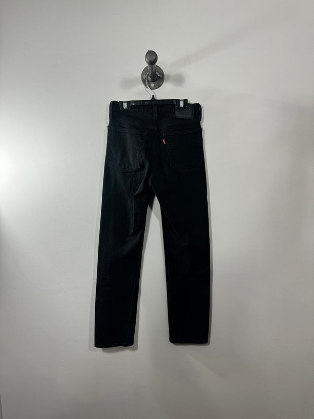 Levi's Black Straight Jeans