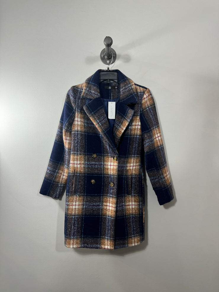 Missguided Flannel Trench