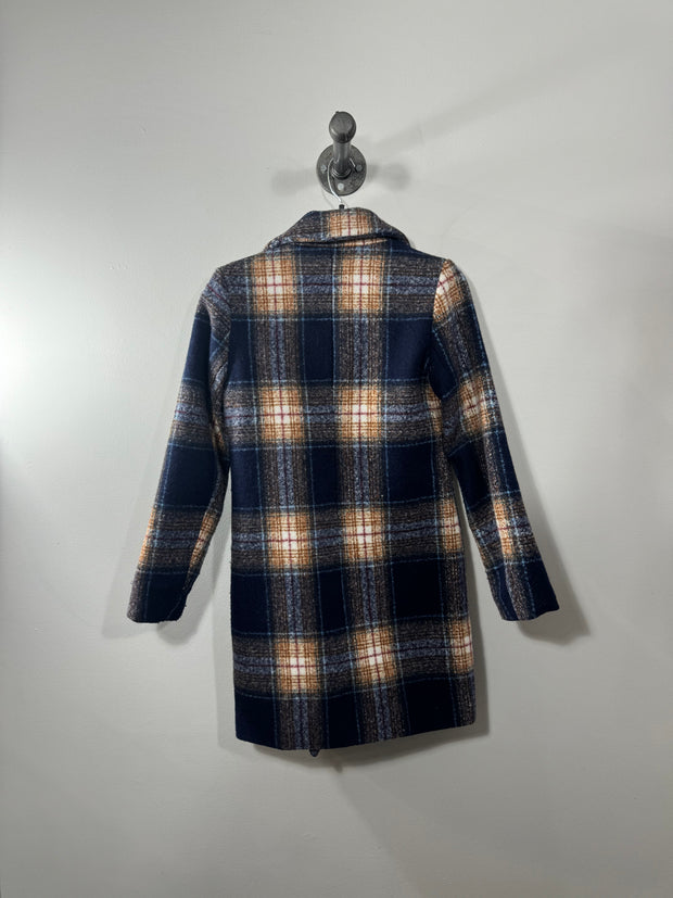 Missguided Flannel Trench