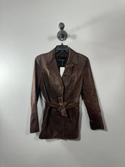 E'Capit Brown Leather Jacket