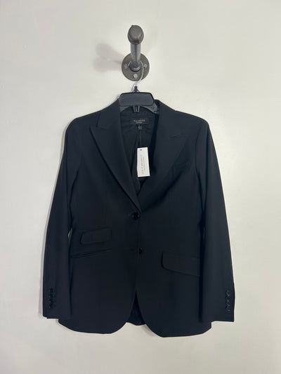 Talbots Black Button Up Blazer
