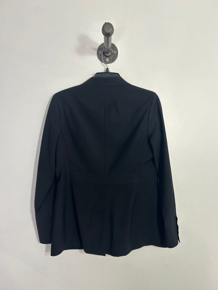 Talbots Black Button Up Blazer