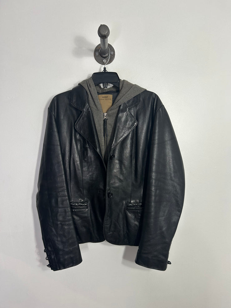 Vera Pelle Blk Leather Jacket