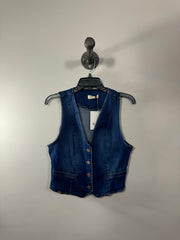 Oat Denim Vest