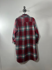 Davi & Dani Red Flannel Jacket