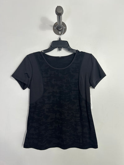 Lululemon Blk Camo Pattern Top