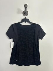 Lululemon Blk Camo Pattern Top