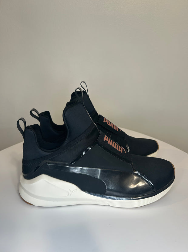 Puma Black Slip-On Runners