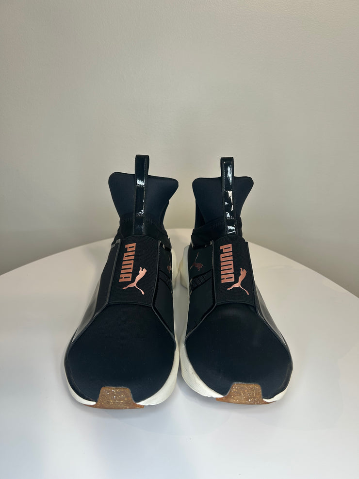 Puma Black Slip-On Runners