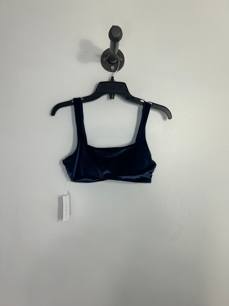 Aerie Blue Velvet Bralette