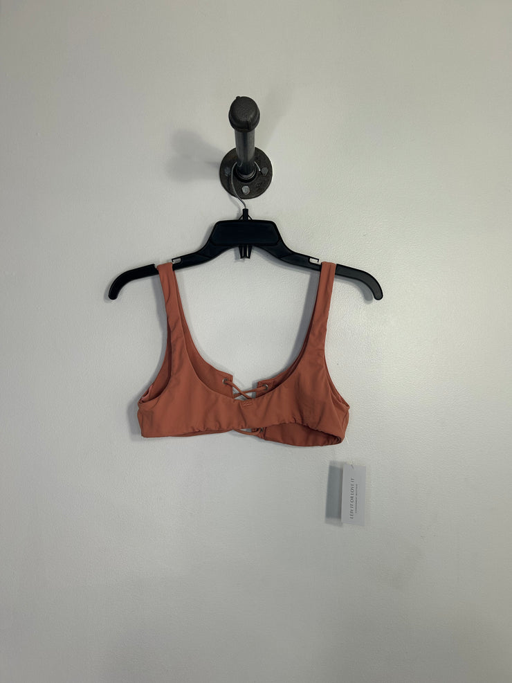 Billa Bong Pink Tie Bikini Top