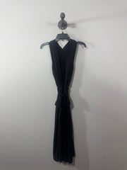 Vestido maxi de espalda baja Wilfred Blk