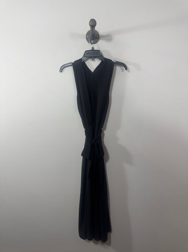 Vestido maxi de espalda baja Wilfred Blk