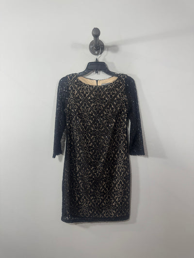 Laura Black Lace Dress