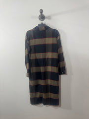 Brixton Plaid Button-Up Coat