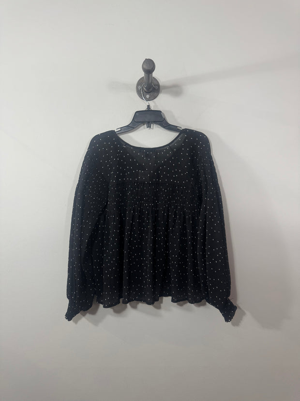 Blusa negra Romeo + Julieta