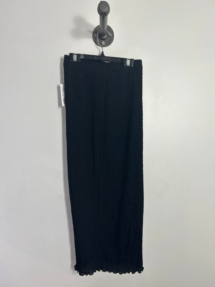 Wilfred Black Slit Maxi Skirt