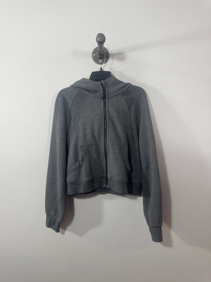 Lululemon Grey Zip-Up Hoodie