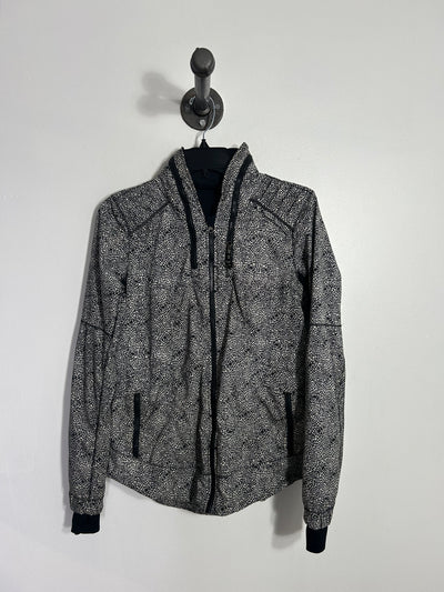 Lululemon Black Petal Zip Up