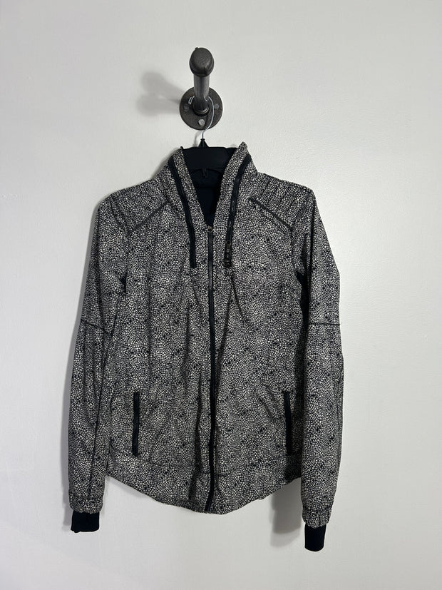 Lululemon Black Petal Zip Up