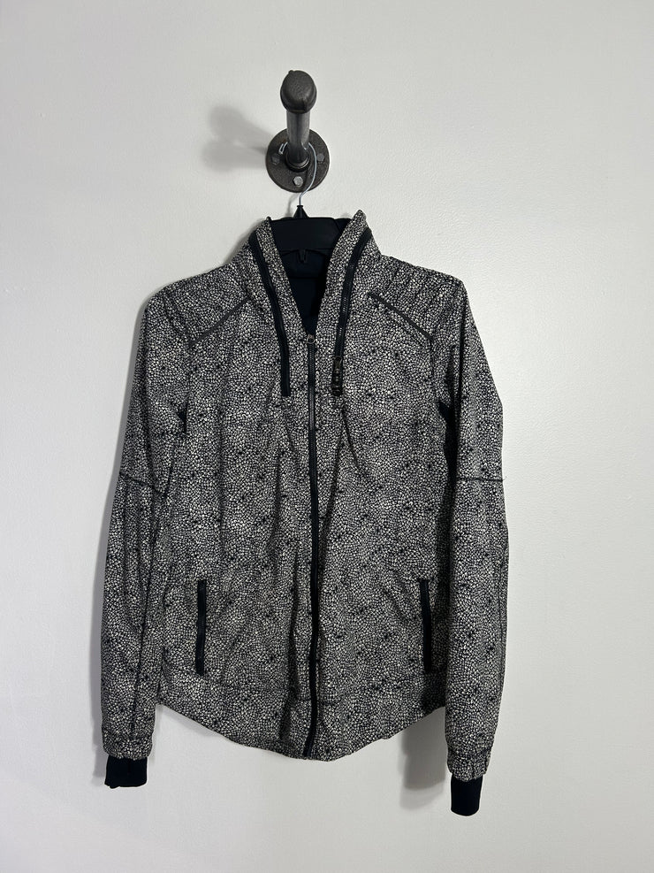 Lululemon Black Petal Zip Up