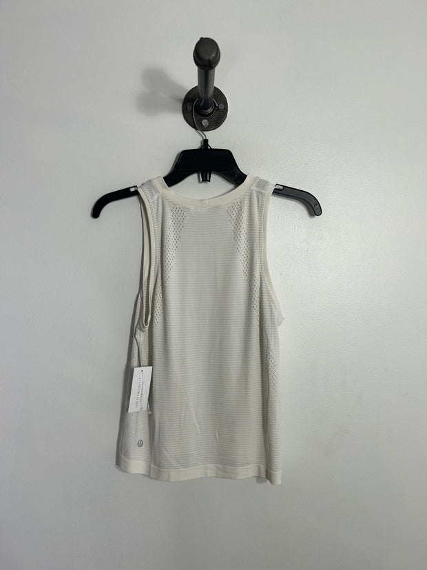 Lululemon White Athletic Tank