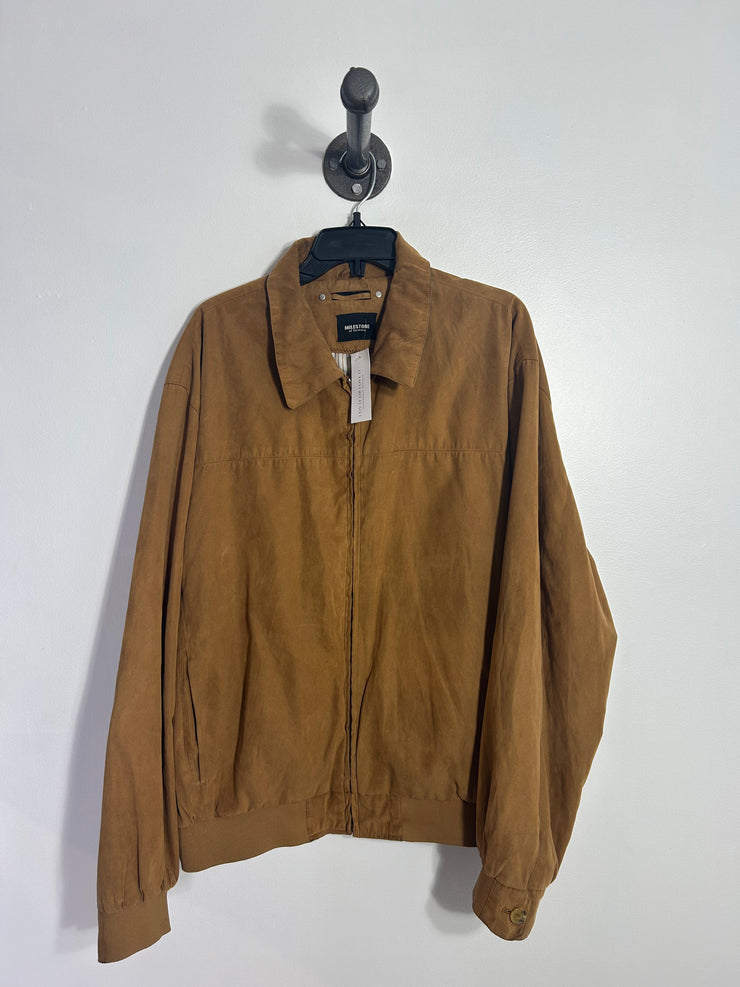 Milestone Brown Suede Jakcet