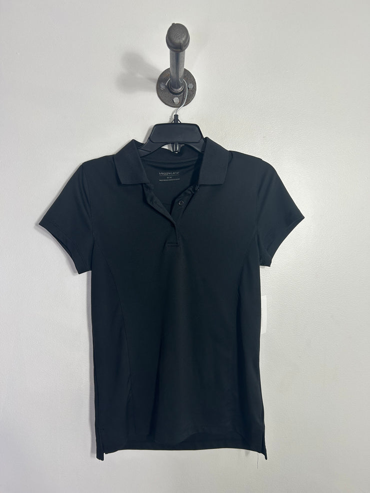Maggie Lane Black Polo Top