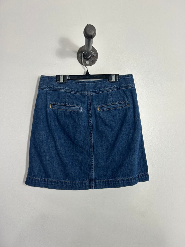 Gap 1969 Denim Drk Wash Skirt