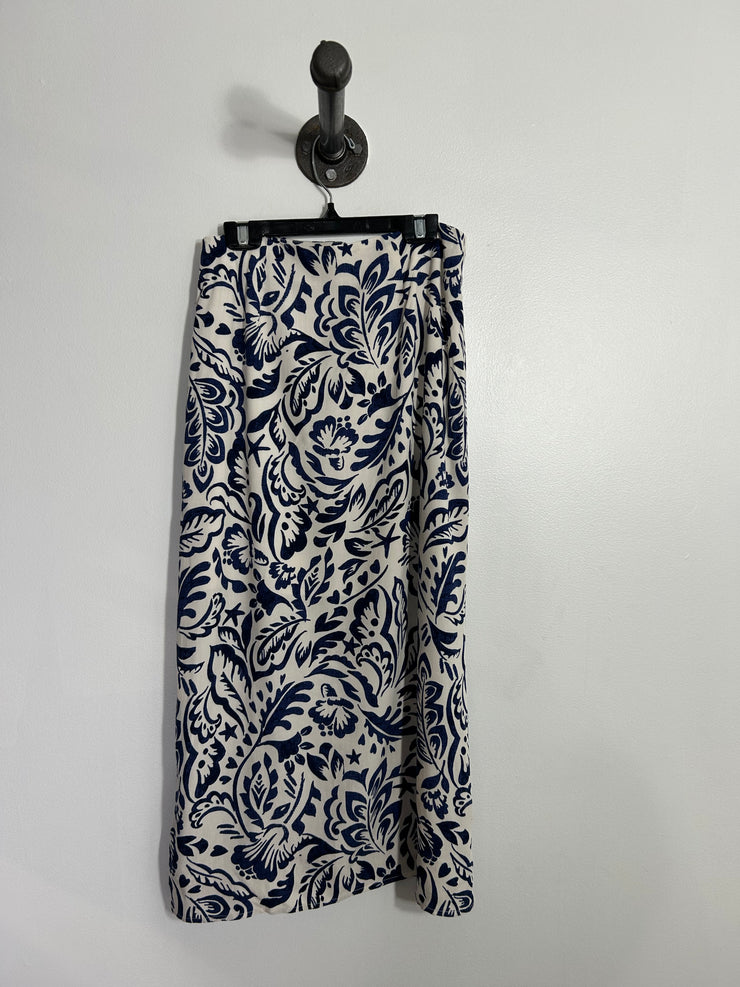 Reitmans Blue/White Skirt