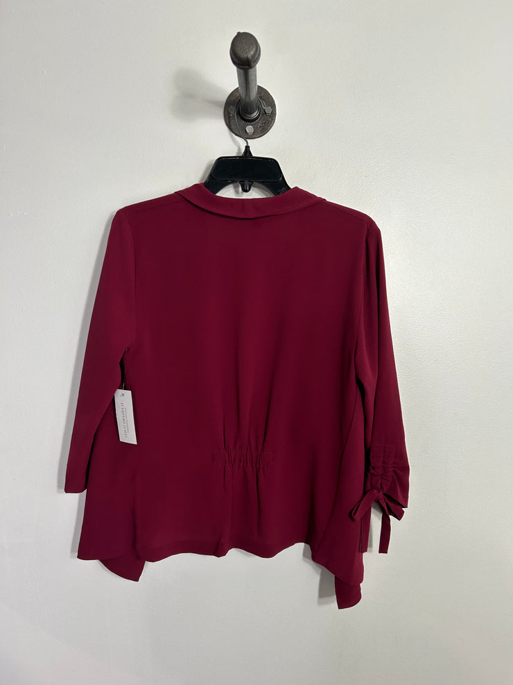 Le Chateau Plum Lsv Top
