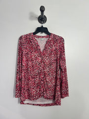 Cleo Pink Patterned Blouse