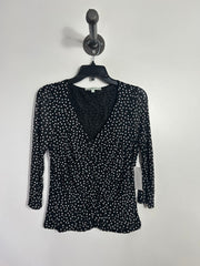 Cleo Black Polka Dot Blouse