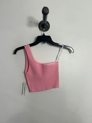 Babaton Pnk One Strap Crop Top