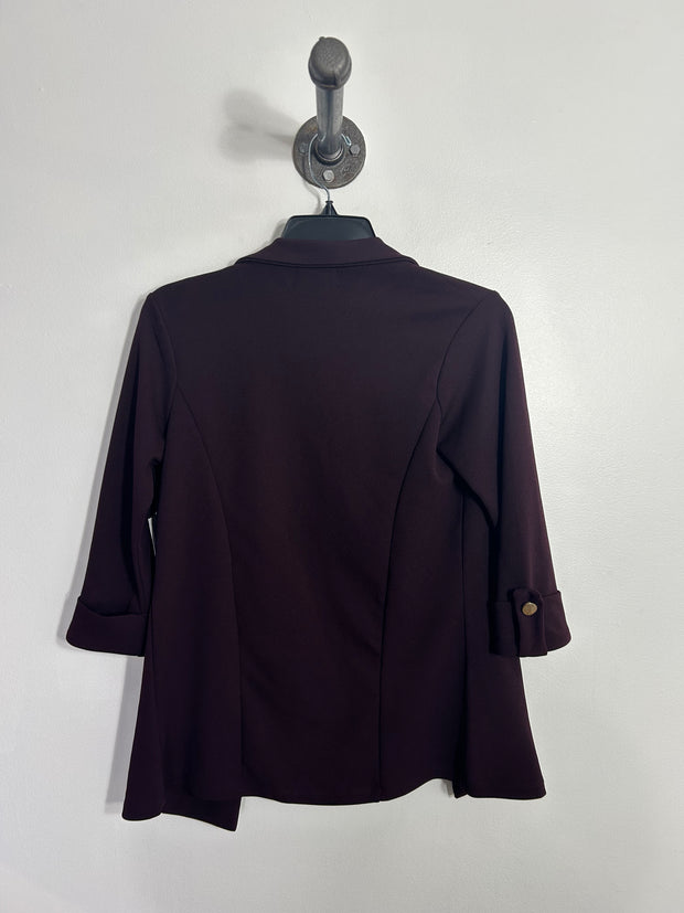 Eclipse Burgandy MidSlv Blazer