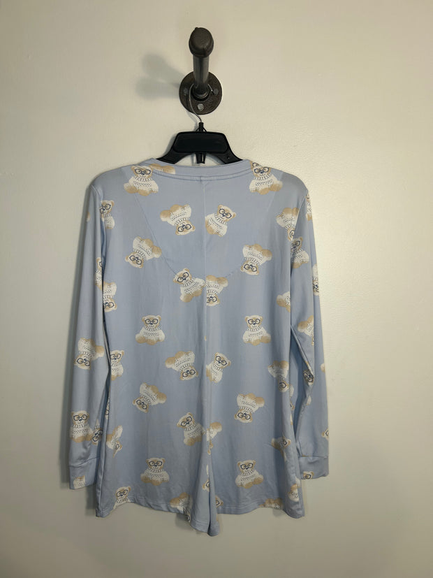 La Vie En Rose Teddy PJ Romper