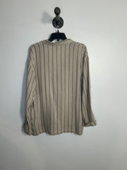 Ichi Beige Bow Pattern Lsv Top