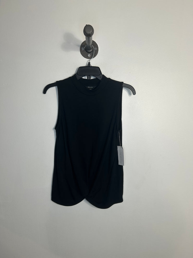 RW & CO Blk High Neck Tank