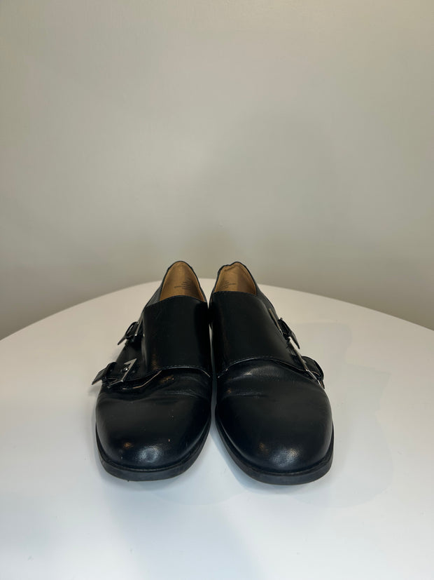 Nine West Black Leather Shoes