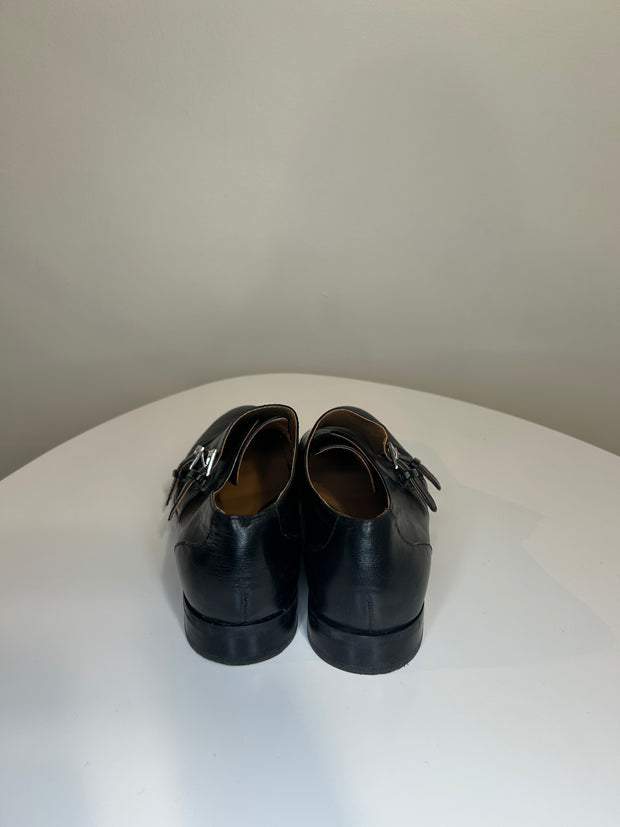 Nine West Black Leather Shoes