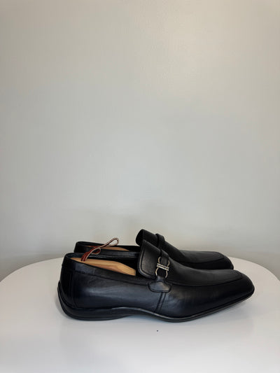 Mocasín de piel Salvatore F Blk