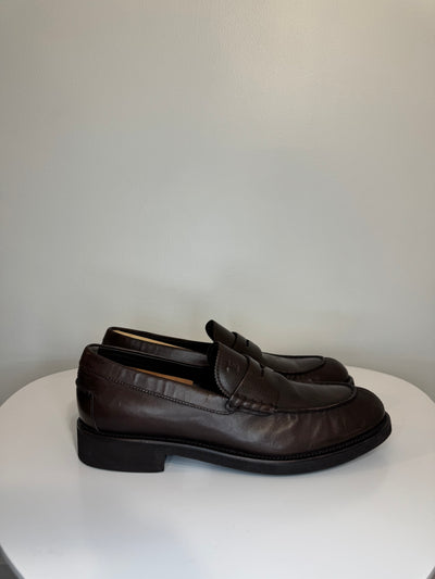 Chaussures habillées en cuir marron Tod's