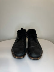 Chaussures en cuir noir Boss