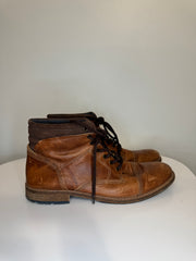 Bottes en cuir marron Aldo