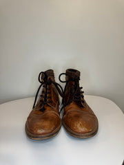 Bottes en cuir marron Aldo