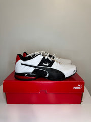 Baskets Puma blanches/noires/rouges