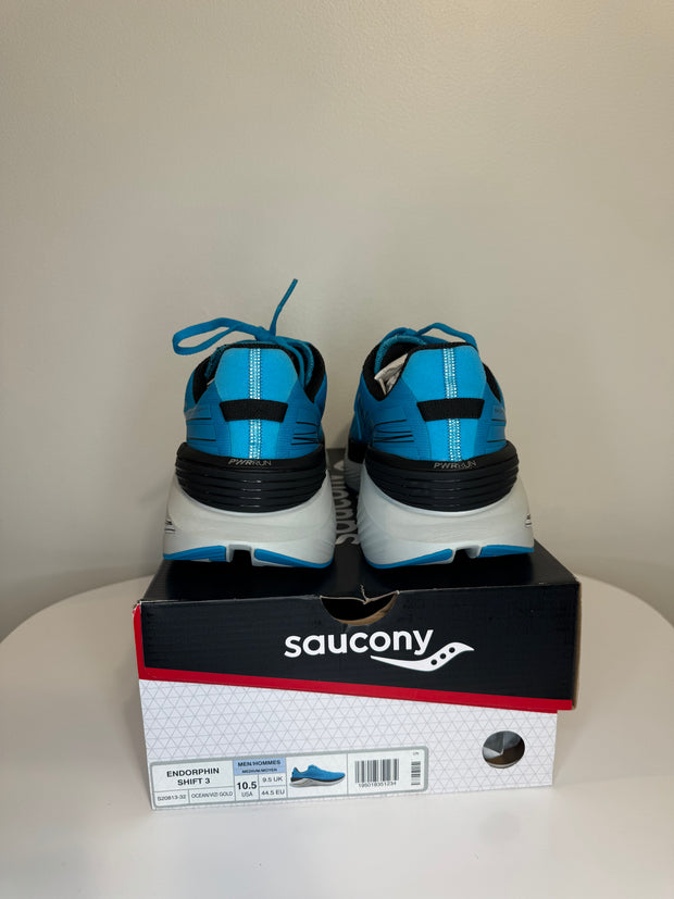 Chaussures de course Saucony bleues