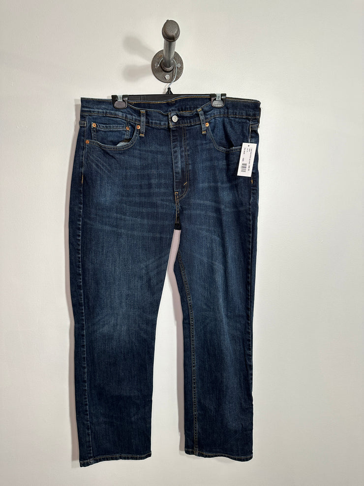 Levis Dark Wide Leg Jeans