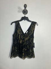 G F Collection Blk/Gld Tank