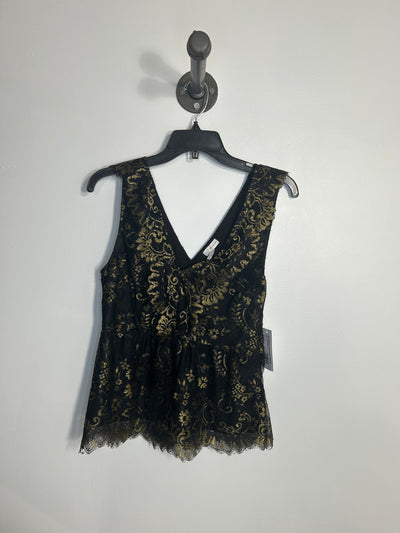 G F Collection Blk/Gld Tank